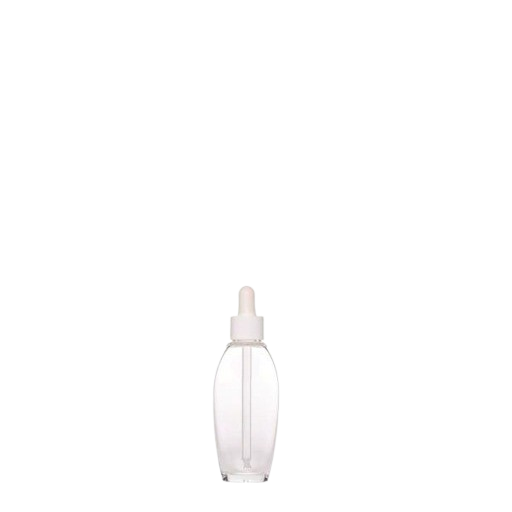 30 ml Oval Glas Polymeer Lotion Fles - 3851