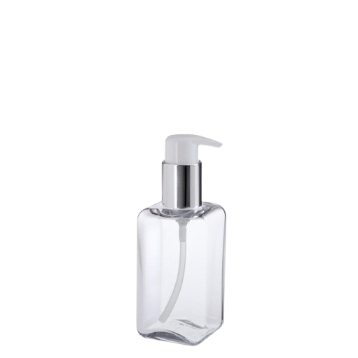 150 ml New Square Glas Polymeer Lotion Fles - 4051